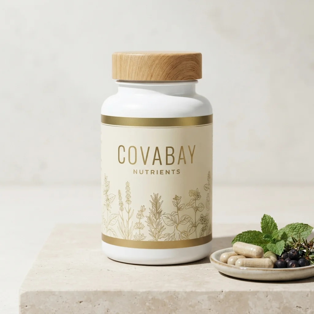 CovaBay Nutrients fles met voedingsingrediënten